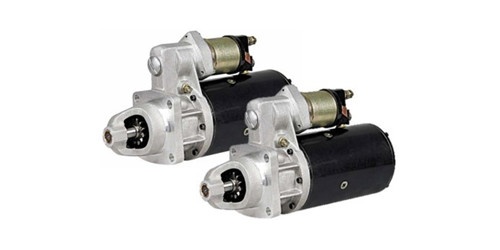 Genset starter motors